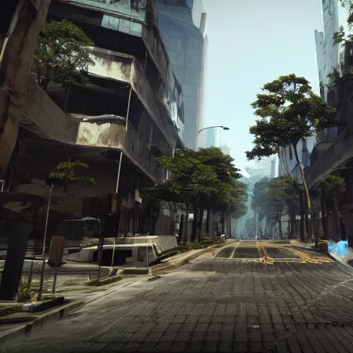 Prompt: grimdark sao paulo, unreal engine, 8 k, ultra realistic, ultra detail, ray tracing