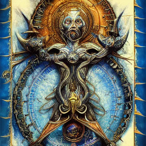 Image similar to detailed and sharp aquarius artistic zodiac artwork, mystic style, detailed, 8 k, detailed, symmetrical, by brian froud