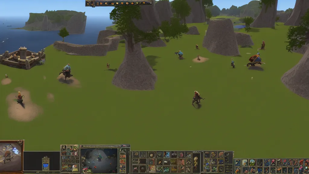 Prompt: 4 k 6 0 fps in - game runescape gameplay showcase, highly detailed, amazing graphics, rtx on