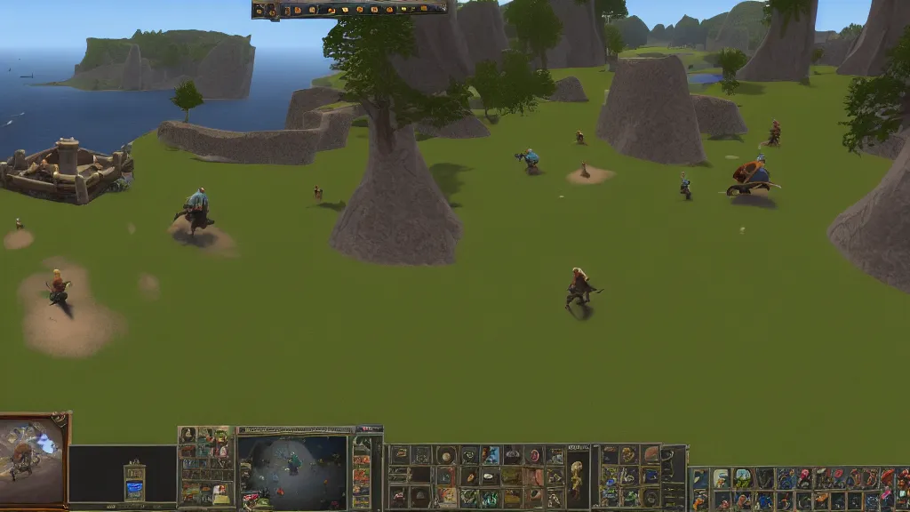 The standard Details of the Runescape gameplay