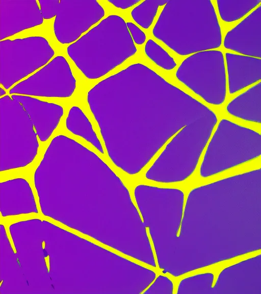 Image similar to purple to yellow gradient wallpaper with paint chipping off, abstract, octane render, 4 k