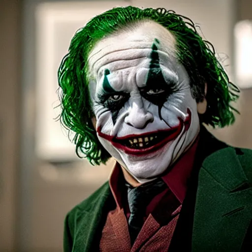 Danny Devito as The Joker, still image from Batman | Stable Diffusion ...
