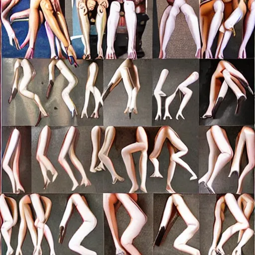 Image similar to way too many legs