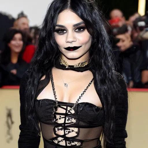 Image similar to Goth Vanessa Hudgens