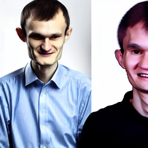 picture of vitalik buterin and satoshi nakamoto in | Stable Diffusion ...