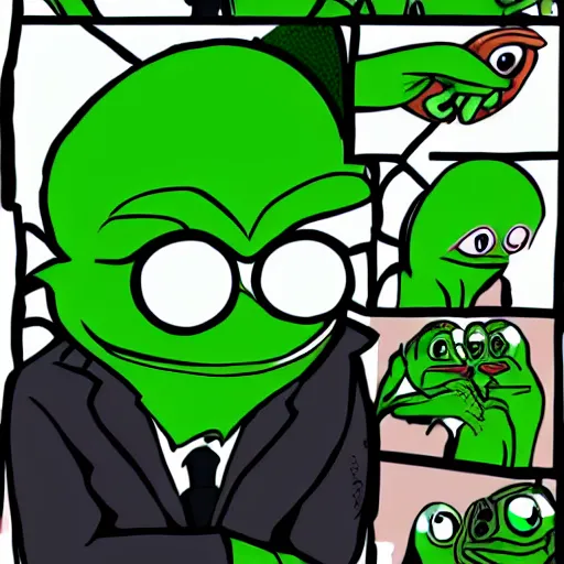 Prompt: 4chan /b/ tfw pepe