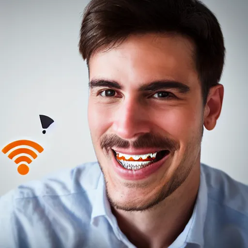 Image similar to a portrait of the wifi orthodontist