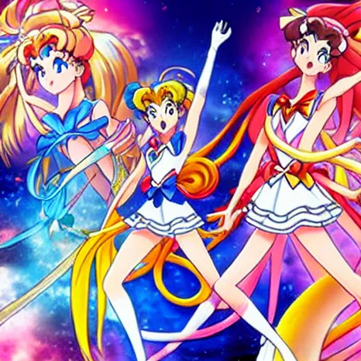 Image similar to sailor moon eternal is a japanese animated action fantasy film