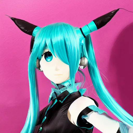 Image similar to Hatsune Miku by Driben Peter