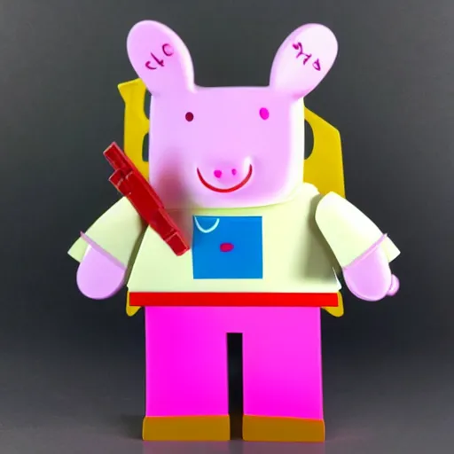 Image similar to peppa pig gundam