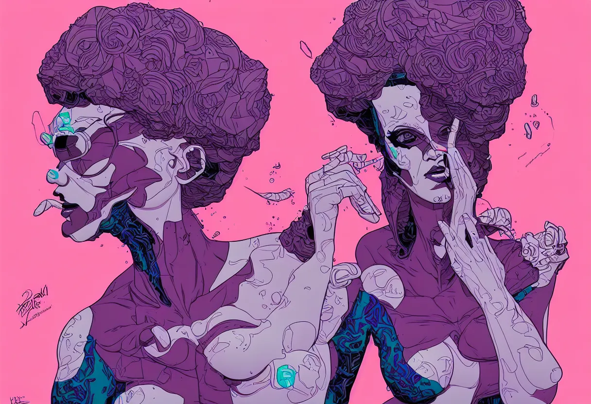 Image similar to beautiful woman by josan gonzalez