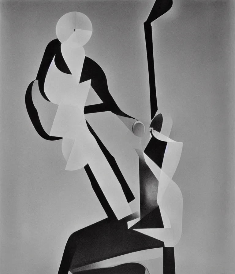 Image similar to statue by laszlo moholy nagy