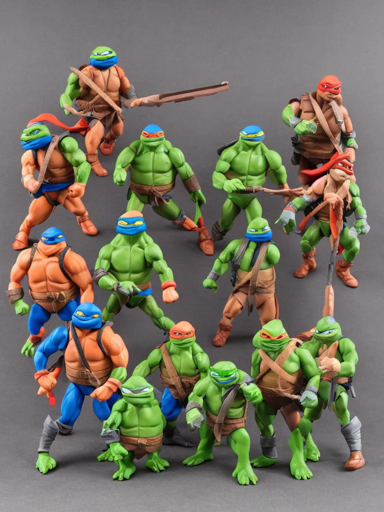 Image similar to tmnt playmates toys figure