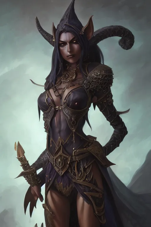 Image similar to dark elf princess, highly detailed, d & d, fantasy, highly detailed, digital painting, trending on artstation, concept art, sharp focus, illustration, art by artgerm and greg rutkowski and fuji choko and viktoria gavrilenko and hoang lap