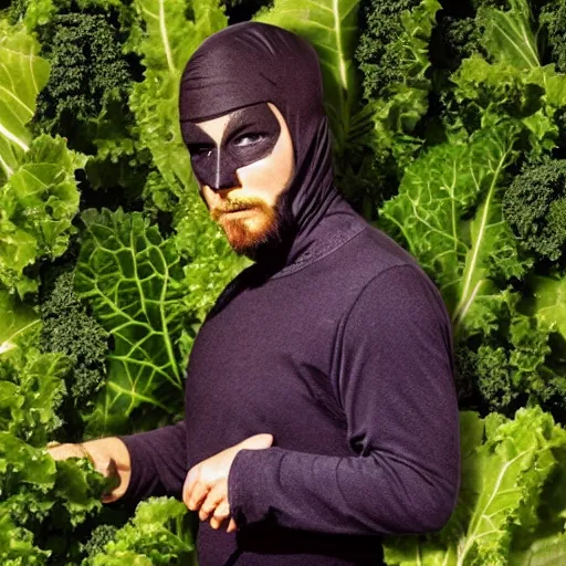 Image similar to christian bale as a kale