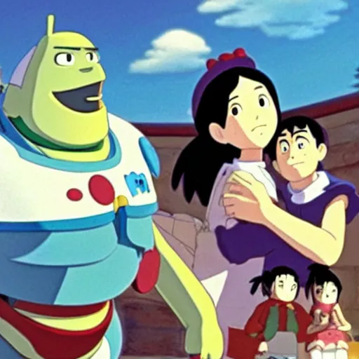 Image similar to spirited away in pixar's toy story