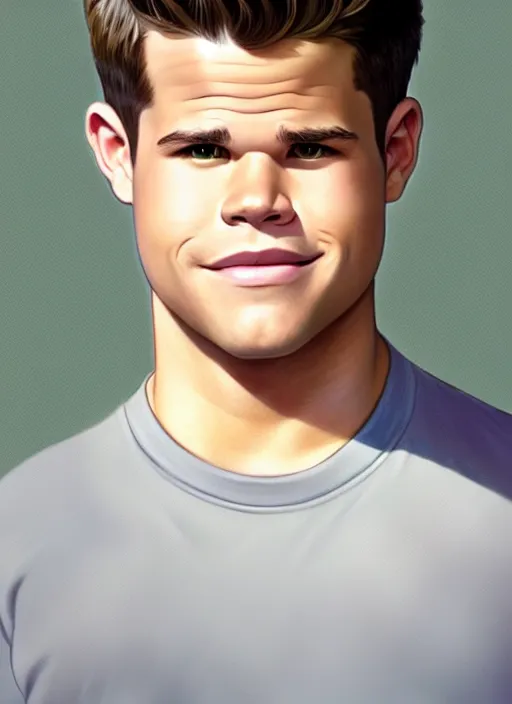 Prompt: cute charlie carver, natural lighting, path traced, highly detailed, high quality, digital painting, by don bluth and ross tran and studio ghibli and alphonse mucha, artgerm