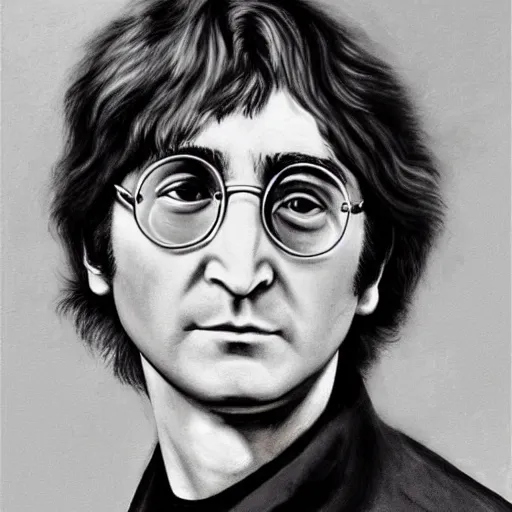 Prompt: john lennon when he was 2 4, hd, intricate detail, realistic