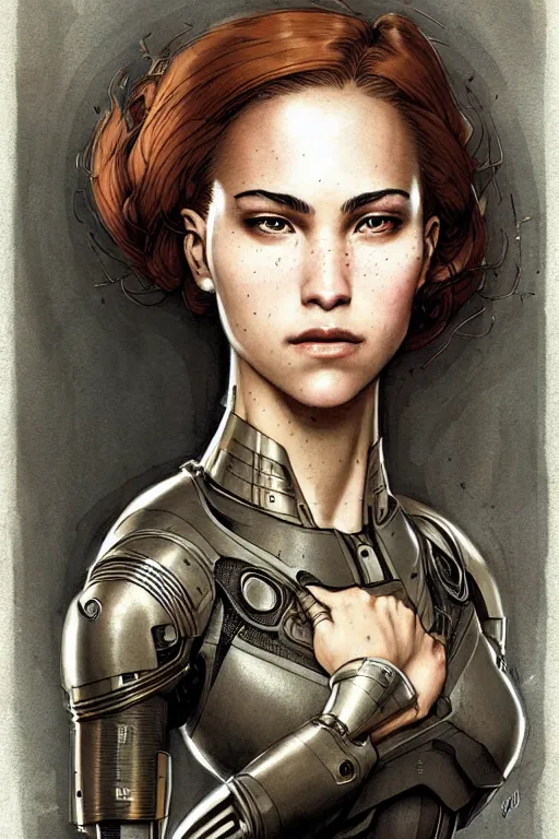 Image similar to ava from ex machina by jean - baptiste monge