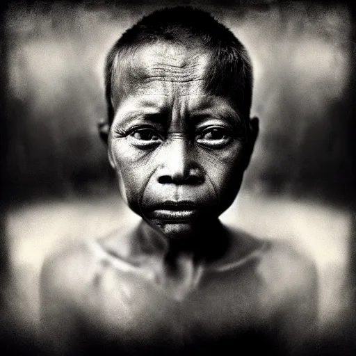 Image similar to portrait of unobtainium by lee jeffries