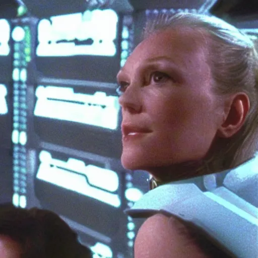 Prompt: illumina next generation sequencer in the movie star trek : first contact ( 1 9 9 6 )