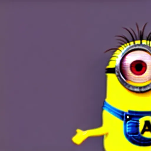 Image similar to A highly detailed anatomy of a minion