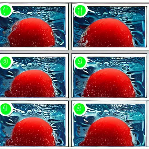 Image similar to One image consisting of ten images of a water balloon's progressive explosion each having width 80 and height 120 from left to right, the images has to be in sequence for animation, insane details, hd, realism
