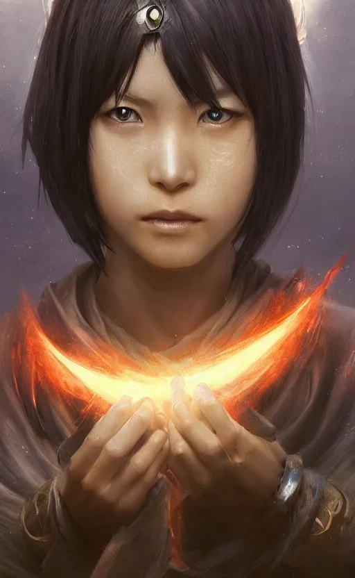 Image similar to a girl from final fantasy live action, toph beifong, evocative, mystical night, very very very very detailed, award winning, masterpiece digital painting by greg rutkowski, alex grey, artstation, 4 k wallpaper