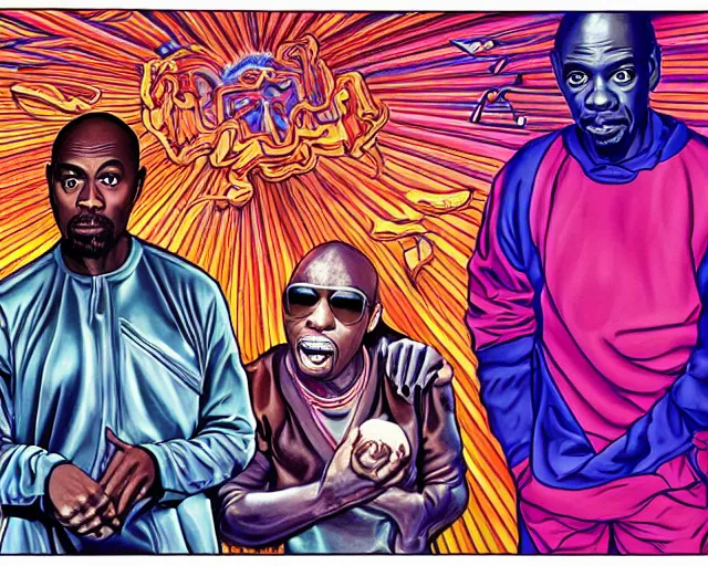 prompthunt: Baroque rap album cover for Kanye West DONDA 2