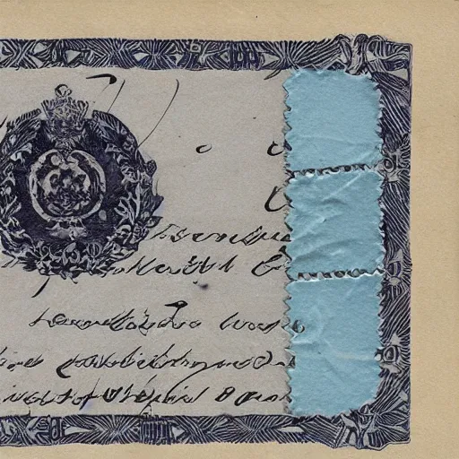 Image similar to russian letter