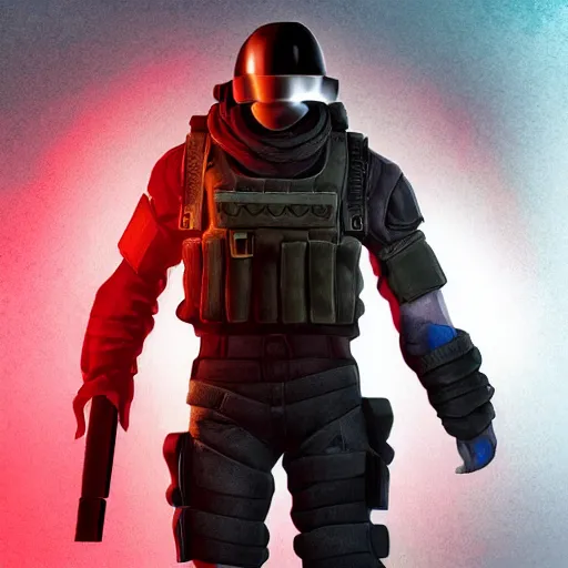 Image similar to lord tatschanka, rainbow six siege, throne, muscles