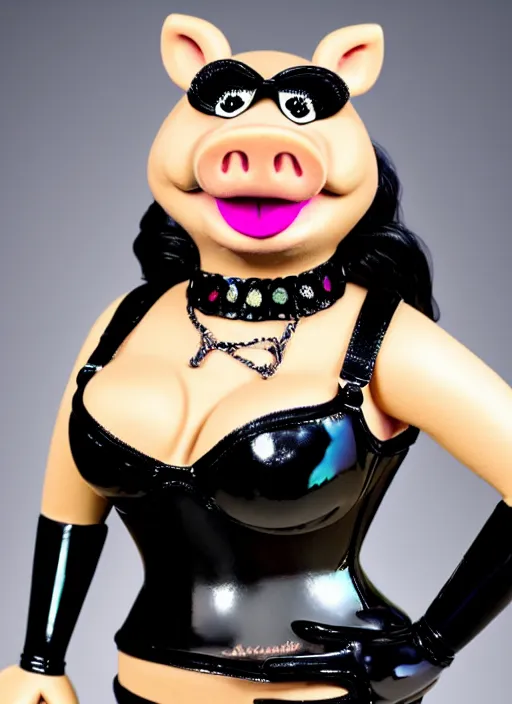 miss piggy drunk on wine in the bathtub hyper Stable Diffusion