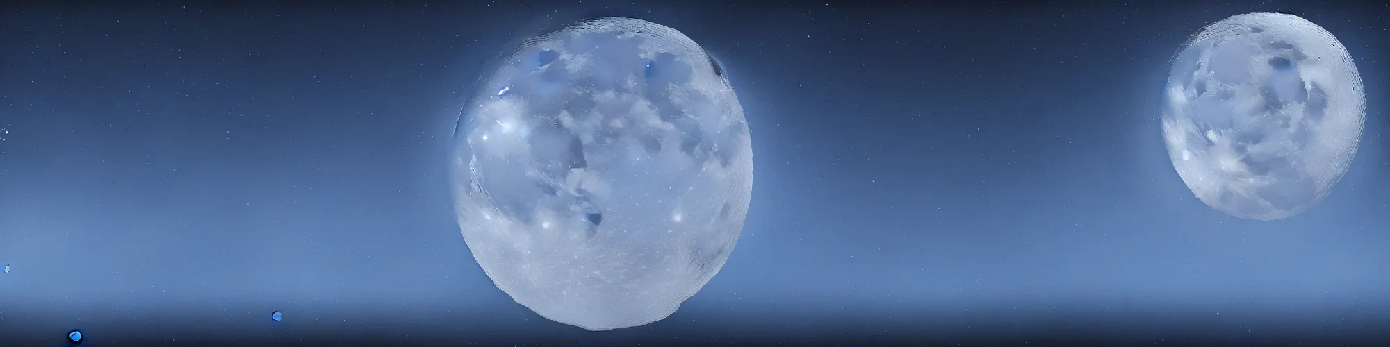 Image similar to Moon The Night Sky Mount Parallax Effect, Pixel Graphics, unreal engine, 8k,4K