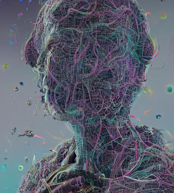 Image similar to hyperrealistic portrait of a woman monster astronaut, sofia coppola, full body portrait, well lit, intricate abstract. gucci style, intricate artwork, high detail, figurative art, multiple exposure, poster art, 3 d, by stanley kubrick and tooth wu and wlop and beeple, realistic, hyperdetailed, 8 k resolution.