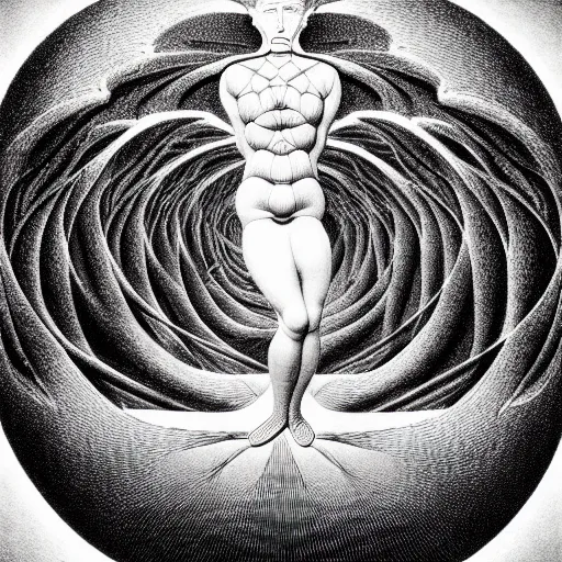 Image similar to grainy spray effect super conceptual post - mortem monumental figurative portrait made by escher and william blake, highly conceptual figurative art, intricate detailed illustration, illustration sharp geometrical detail, vector sharp graphic, controversial, manga 1 9 9 0