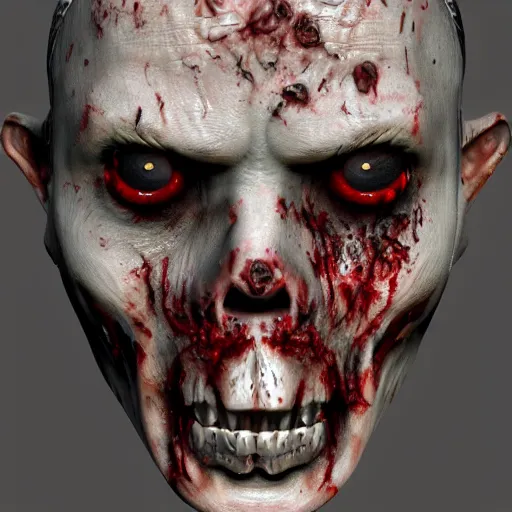Prompt: zombie face closeup, 8k, realistic, extreme details, detailed, sharp