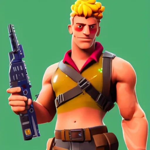 Image similar to jonesy from the video game fortnite