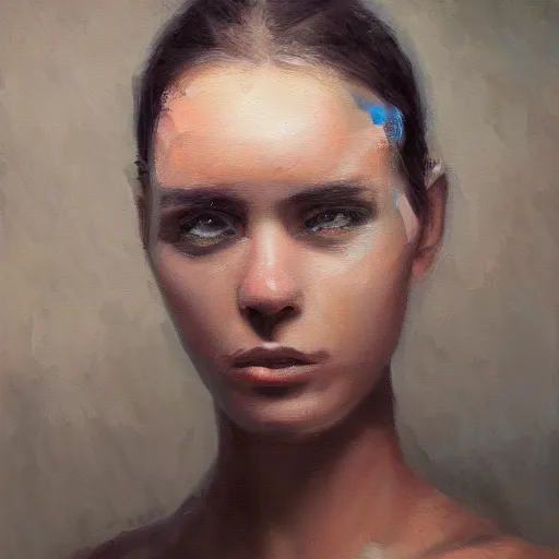 Image similar to what depression feels like, oil painting, pale colors, high detail, 8 k, wide angle, trending on artstation,