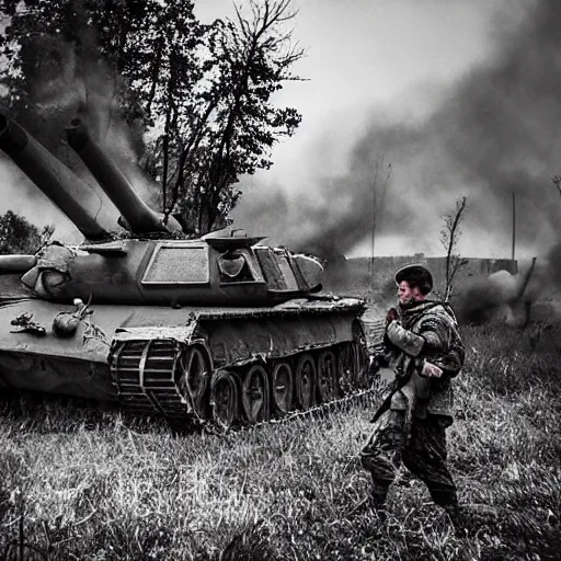 Image similar to ukrainian war photography