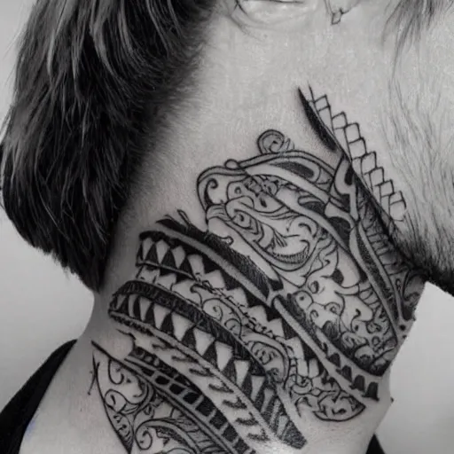 Image similar to neck tattoo, needle, ink, tattoo photo