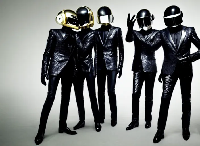 Prompt: daft punk's third member