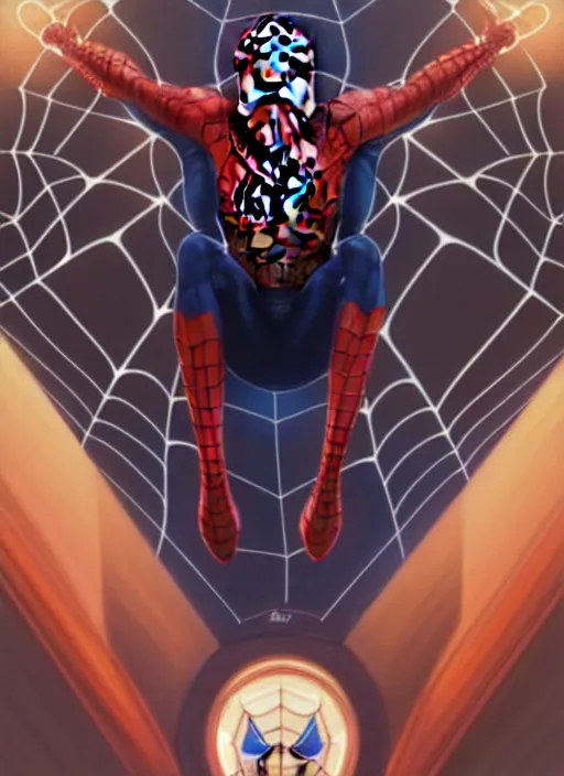 Spider-Man, High-Tech Circuit Character Art Thermal Tumbler