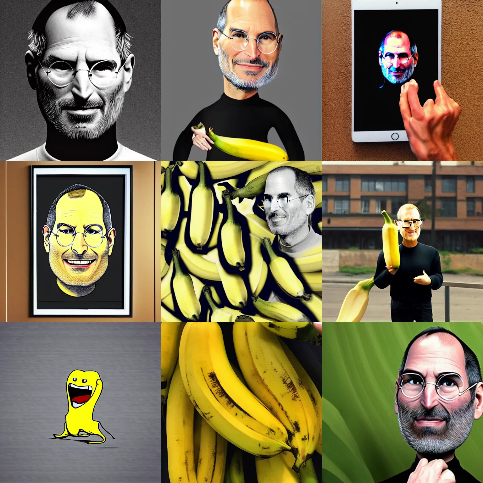 Prompt: steve jobs banana