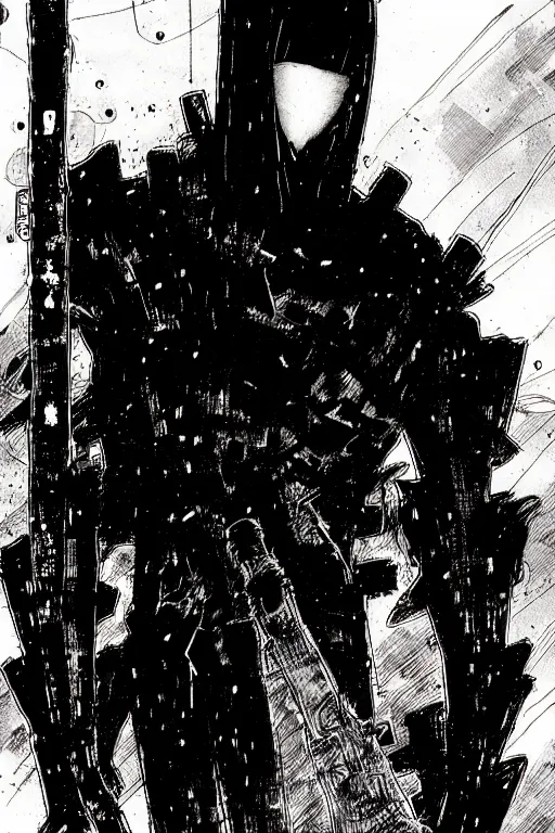 Image similar to lonely hero by tsutomu nihei