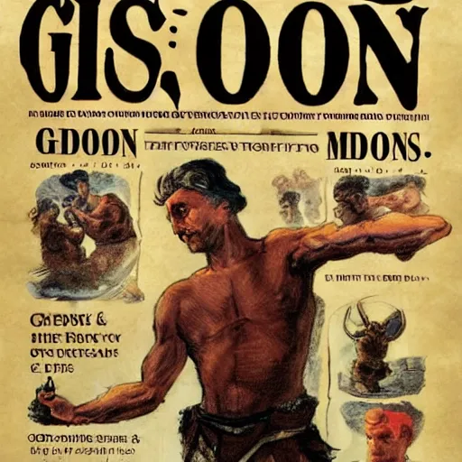 Image similar to Gideon and his 300 men