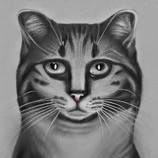 Prompt: anthropomorphic cat portrait art