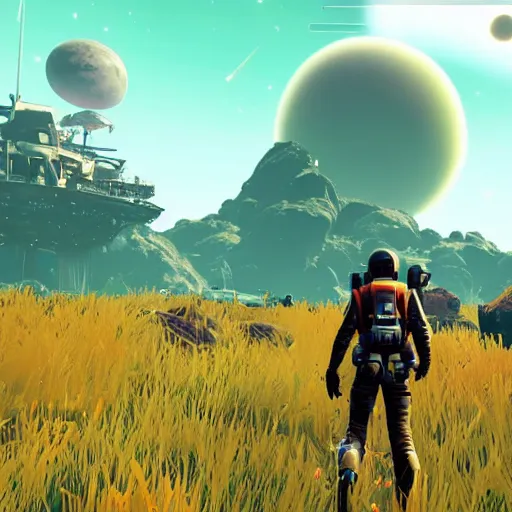 Image similar to No Man's Sky next update