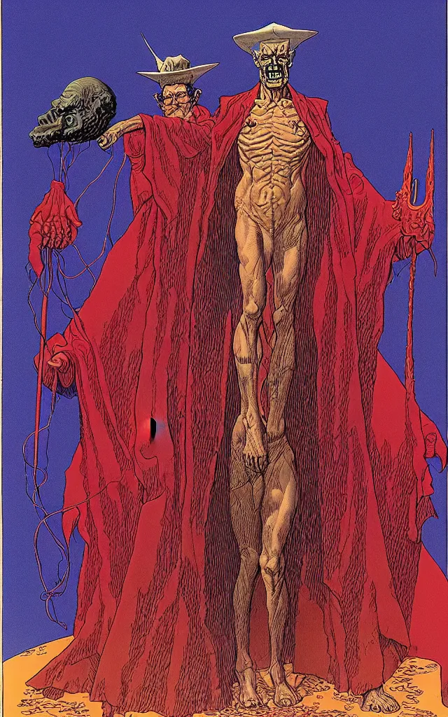 Image similar to the demonology of modern politics, by jean giraud
