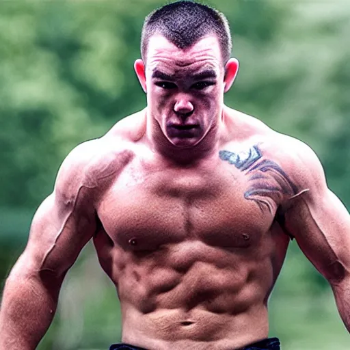 Prompt: colby covington as rambo