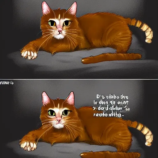 Prompt: Schrödinger's cat being both dead and alive, top image of all time on /r/ImaginaryMonsters subreddit